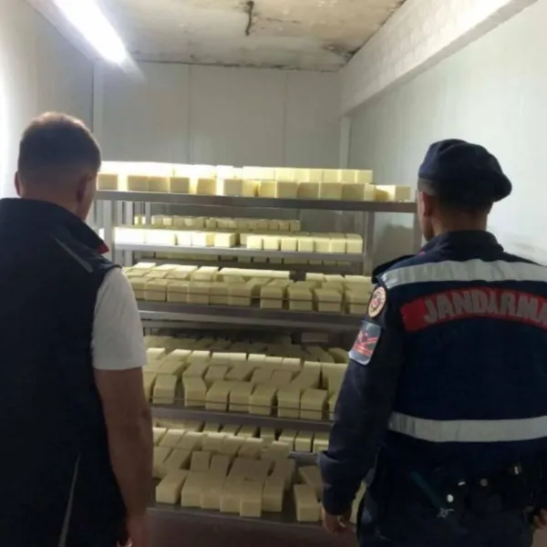 5 ton 'sahte' kaşar peyniri ele geçirildi