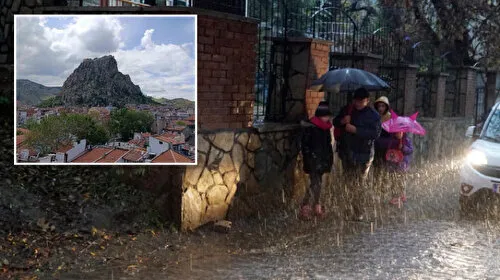Afyonkarahisar için kuvvetli sağanak ve fırtına uyarısı