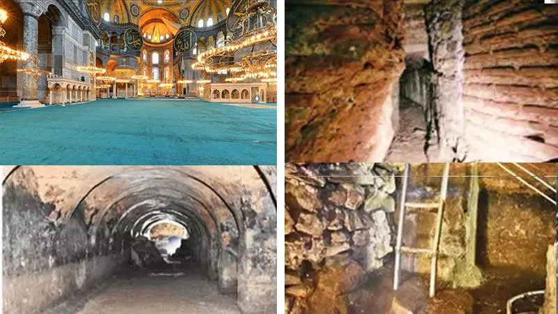Ayasofya'nın Gizemli Yüzü: Yeraltı Tünelleri Ziyarete Açılıyor!