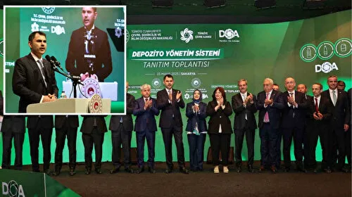Bakan Kurum açıkladı: Depozito sistemiyle 500 milyon avro kazanacağız
