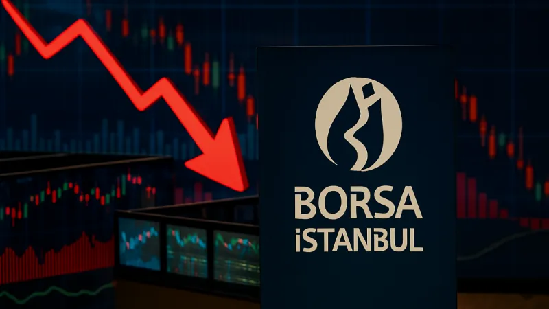 Borsa İstanbul, haftanın son işlem gününü düşüşle tamamladı