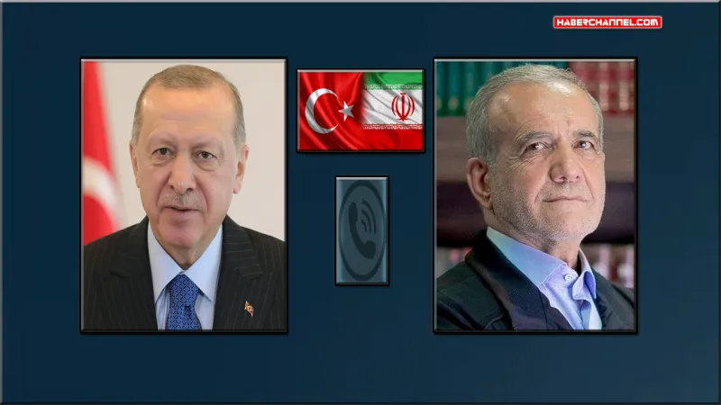 Cumhurbaşkanı Erdoğan, İran Cumhurbaşkanı Mesud Pezeşkiyan ile telefonda görüştü