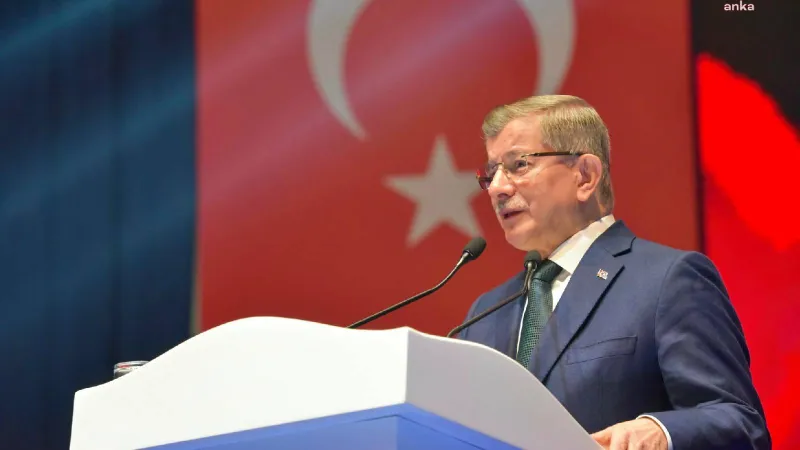 Davutoğlu'ndan çözüm süreci mesajı: Barış, yalnızca Türkiye’nin istikrarı, refahı ve geleceği için değil tüm bölge halklarının umudu