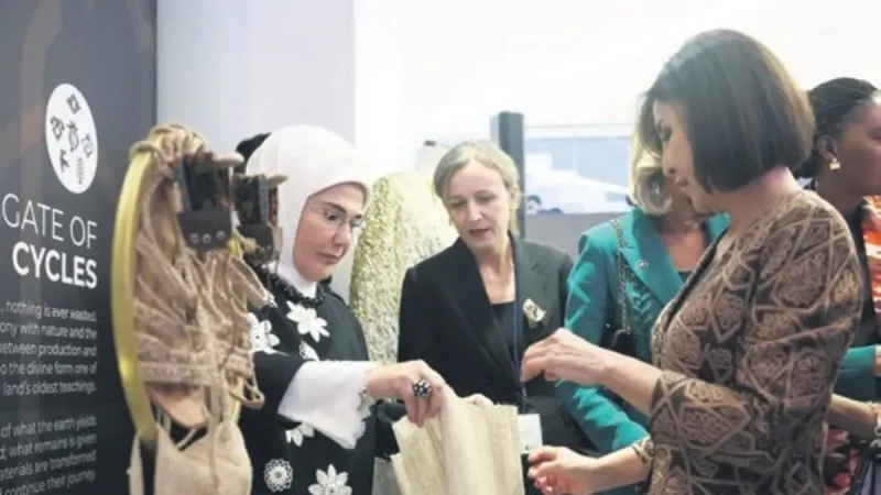 Emine Erdoğan Türkevi’nde Anadolu’nun kültür ve lezzetlerini dünyaya tanıttı!