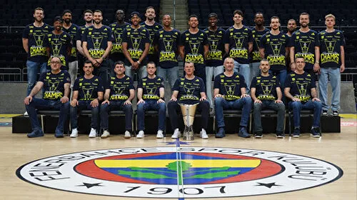 EuroLeague şampiyonu Fenerbahçe Beko basın mensuplarıyla bir araya geldi