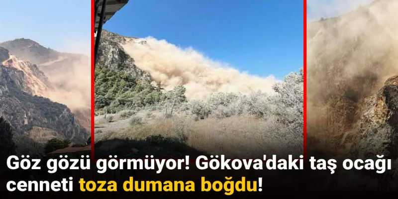 Gökova'da Taş Ocağı Dehşeti! Cennet Toz Bulutuna Esir Oldu