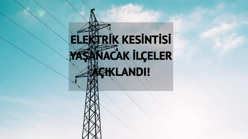 İstanbul'da elektrik kesintisi! BEDAŞ 22 Haziran Pazar elektrik kesintilerinin olacağı ilçeleri açıkladı! İşte elektrik kesintisi yaşayan ilçeler