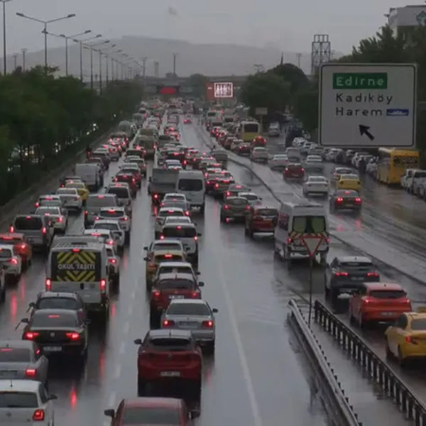 İstanbul'da trafik kilit: Yüzde 71!