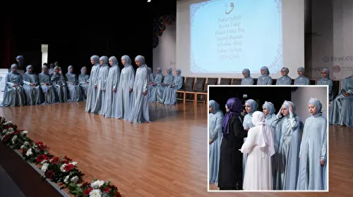 İTO Hüma Hatun İmam Hatip Ortaokulu’ndan hafızlık başarısı: Arş’ın gölgesine doğru yürüyen 35 yıldız