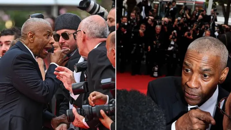 Kırmızı halıda gerilim: Denzel Washington çileden çıktı!