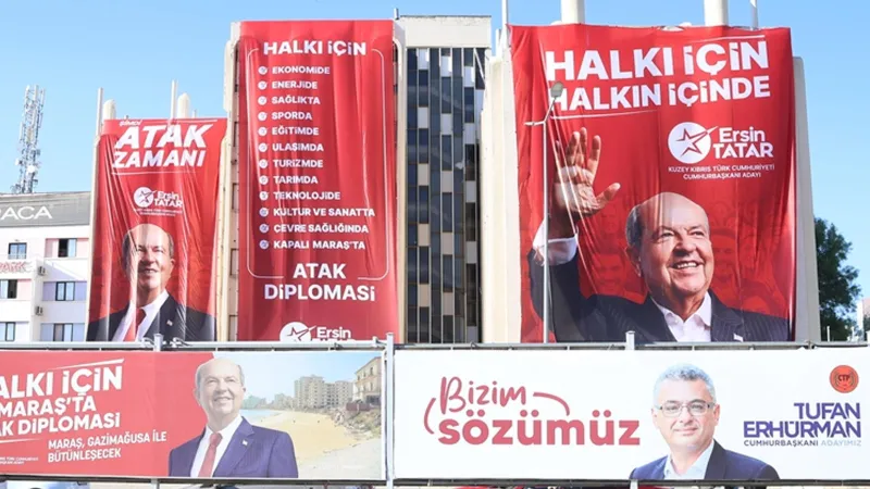 KKTC'de halk sandık başında! Cumhurbaşkanı seçiminin ilk turu için oy kullanma işlemi başladı