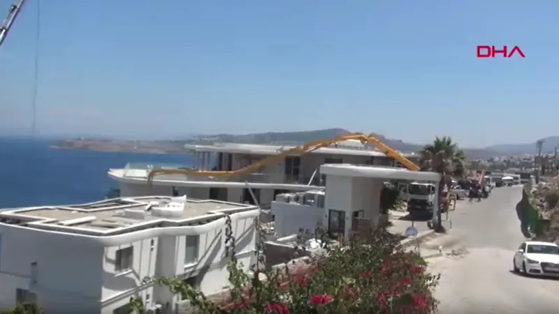 Bodrum'da İnşaat Yasağı Alarmı! Cezalar Kapıda mı?