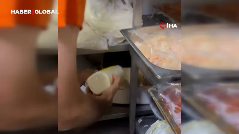 Alanya'da Korkunç Olay! Restoranda Küflü Meze Skandalı!