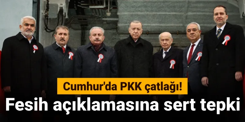 PKK Fesih Kararı: Cumhur İttifakı'nda Büyük Çatlak!