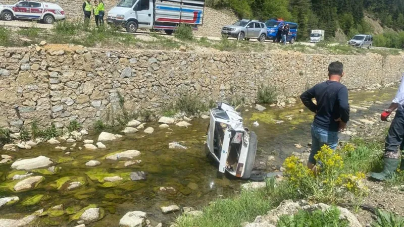 Kastamonu'da Feci Kaza: Genç Kadın Dereye Uçtu!
