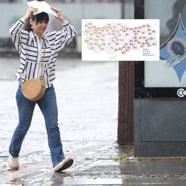 Meteoroloji Alarm Veriyor! 5 Bölgeye Sağanak Yağış Uyarısı!