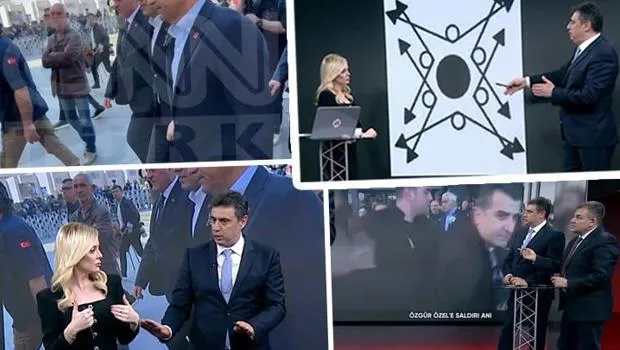 Özgür Özel'e Saldırı Anı Kamerada! Korumalar Neden Geç Kaldı?