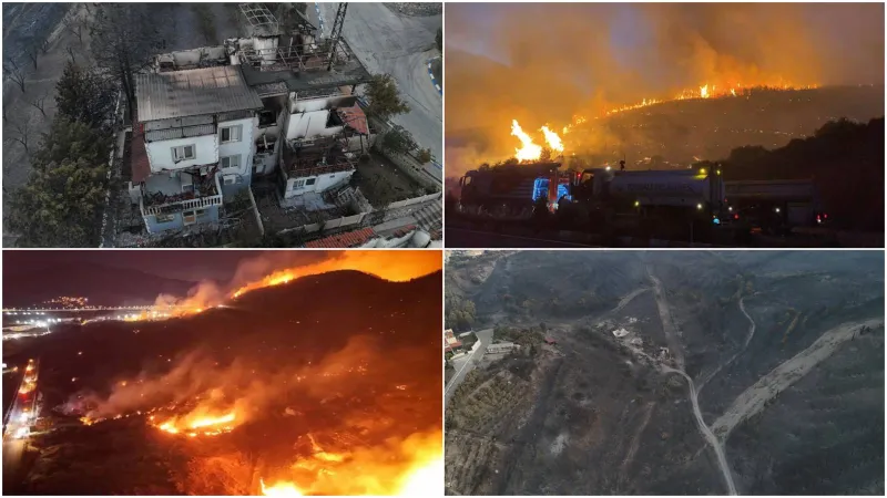 İzmir Yanıyor! Orman Yangınında Son Durum Ne?