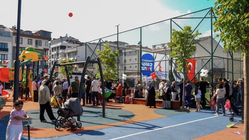 Sancaktepe’de Sırrı Süreyya Önder Spor Parkı hizmete açıldı