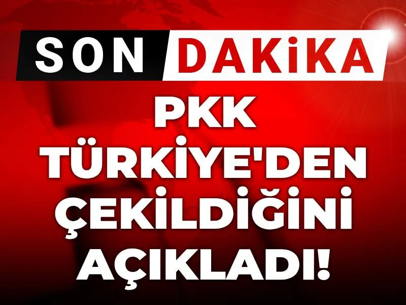 Son dakika | PKK Türkiye'den çekildiğini açıkladı!