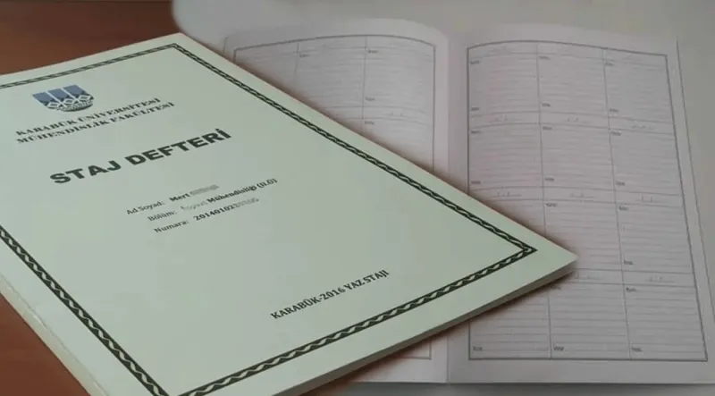 Staj defteri nasıl doldurulur? Hangi bilgiler mutlaka yer almalıdır?