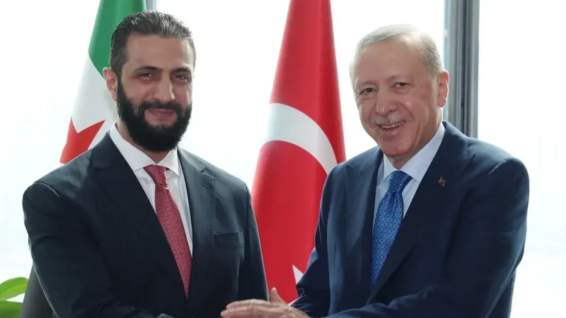 Suriye lideri Ahmed Şara’yla Türkevi’nde buluştu